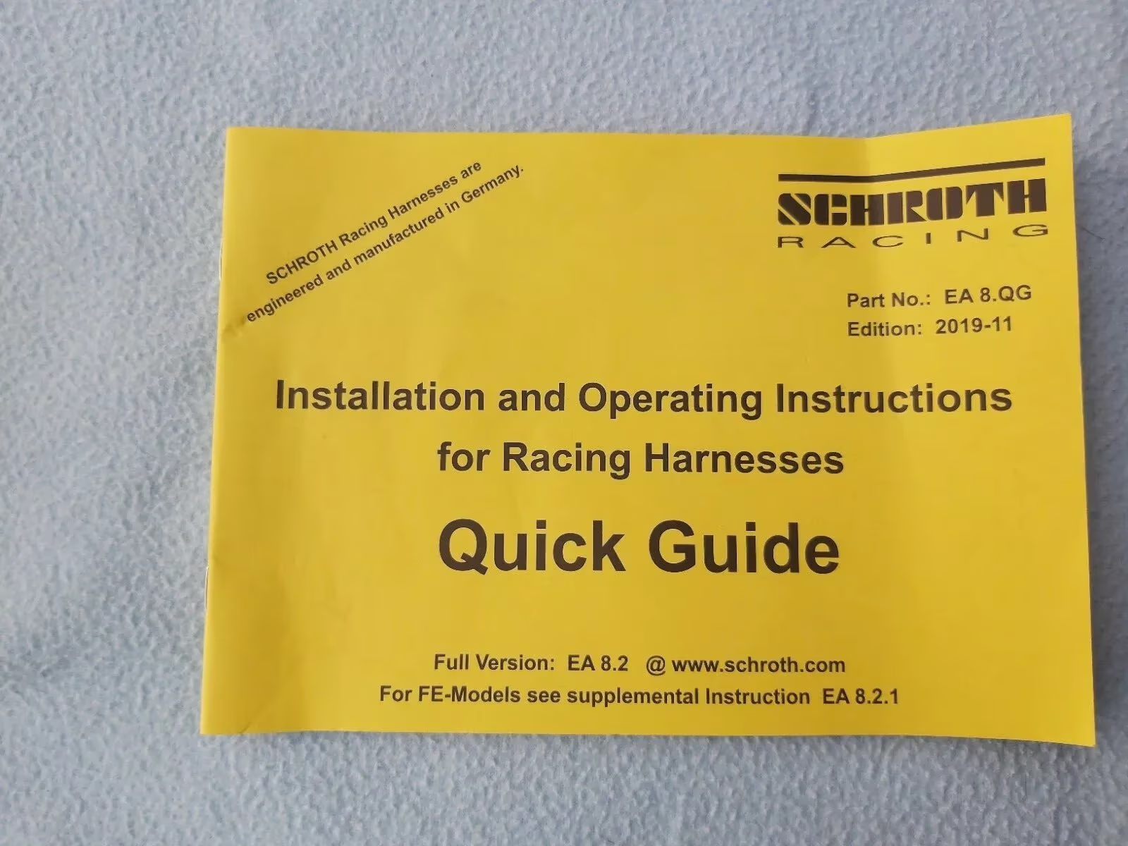 SCHROTH ANTI SUB STRAP II BLACK, NEW. 49014