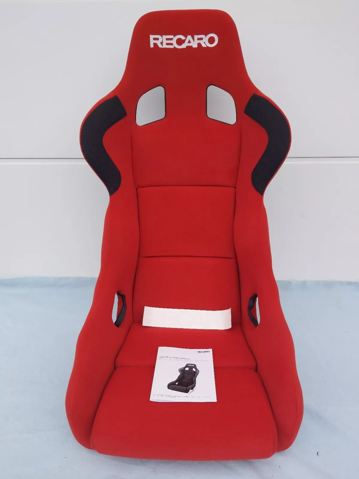 Recaro Profi SPG XL Perlonvelours Red 070.86.0518