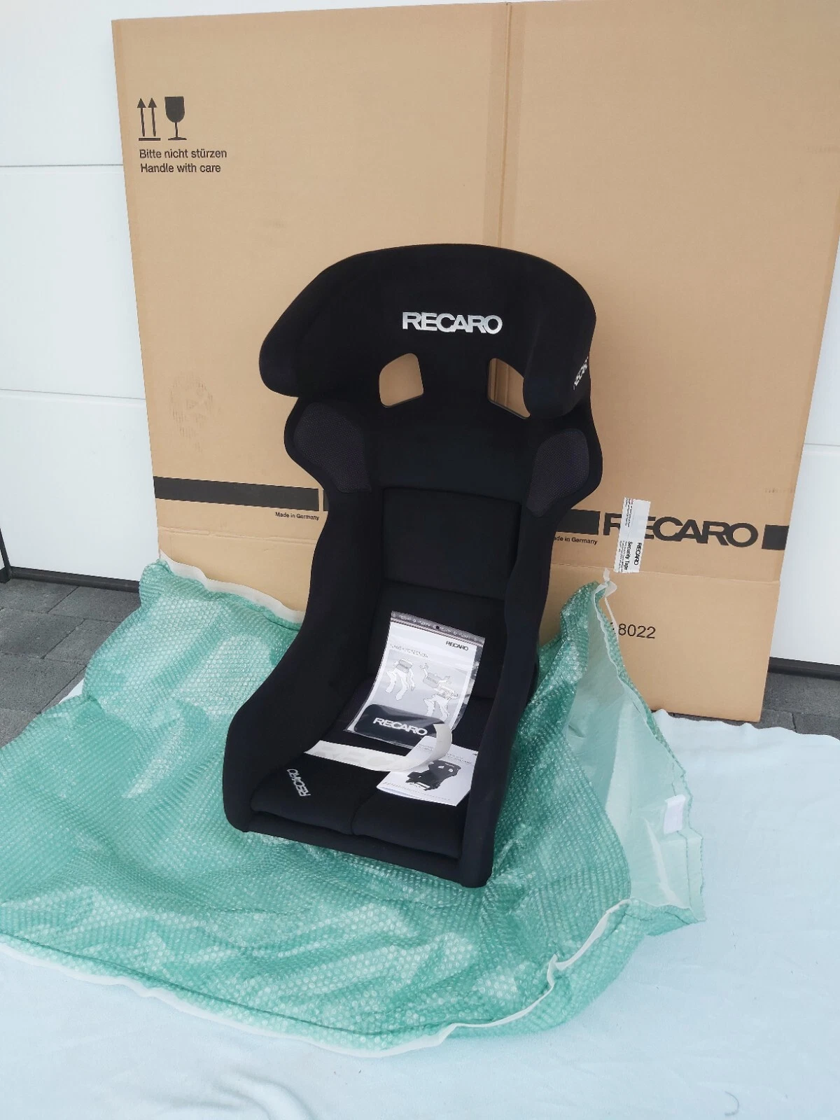 Recaro Pro Racer SPG Perlonvelours Black