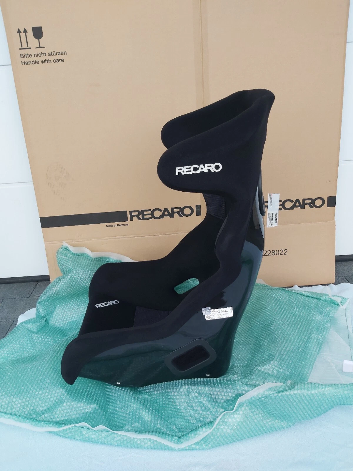 Recaro Pro Racer SPG Perlonvelours Black