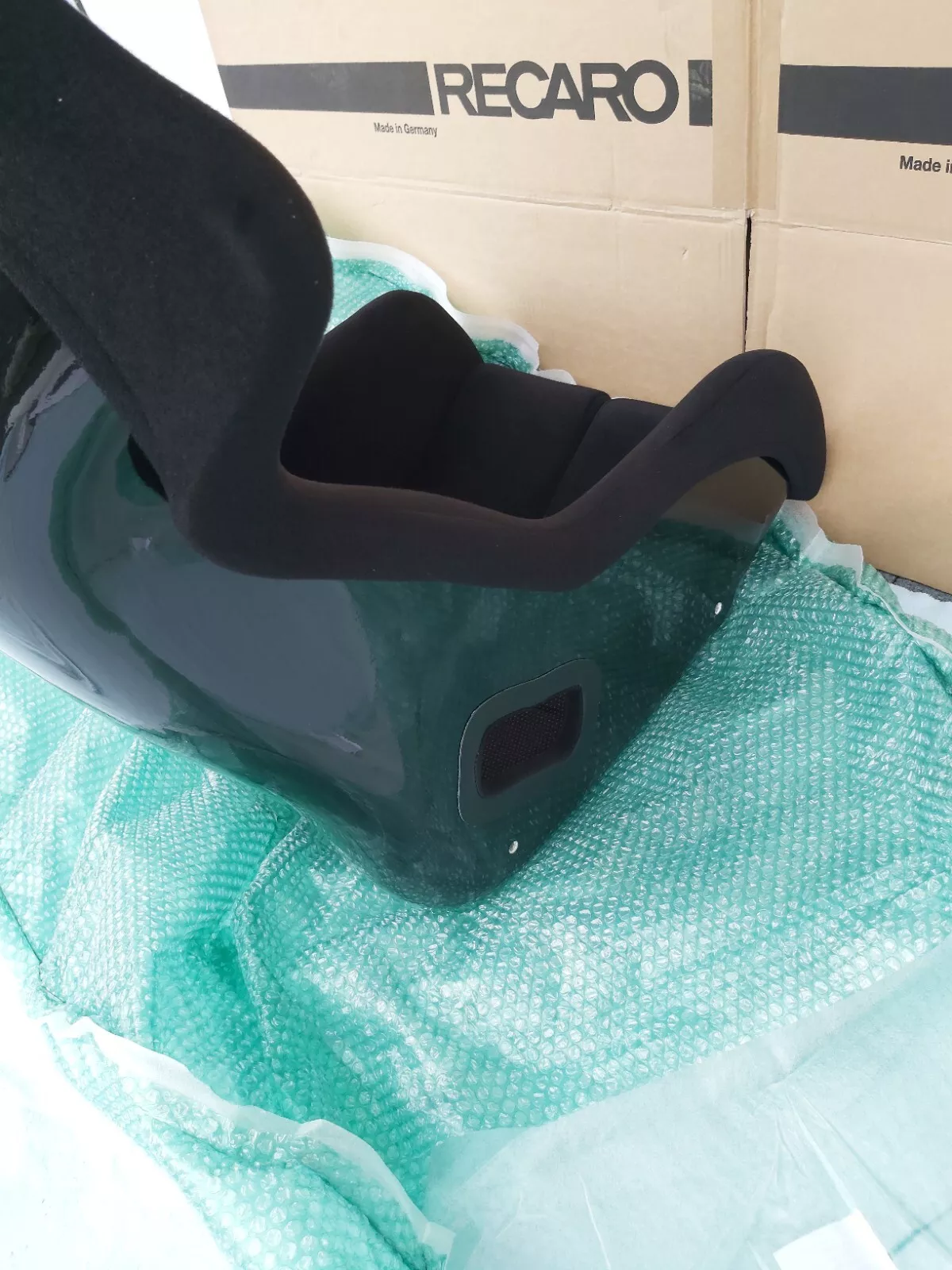 Recaro Pro Racer SPG Perlonvelours Black