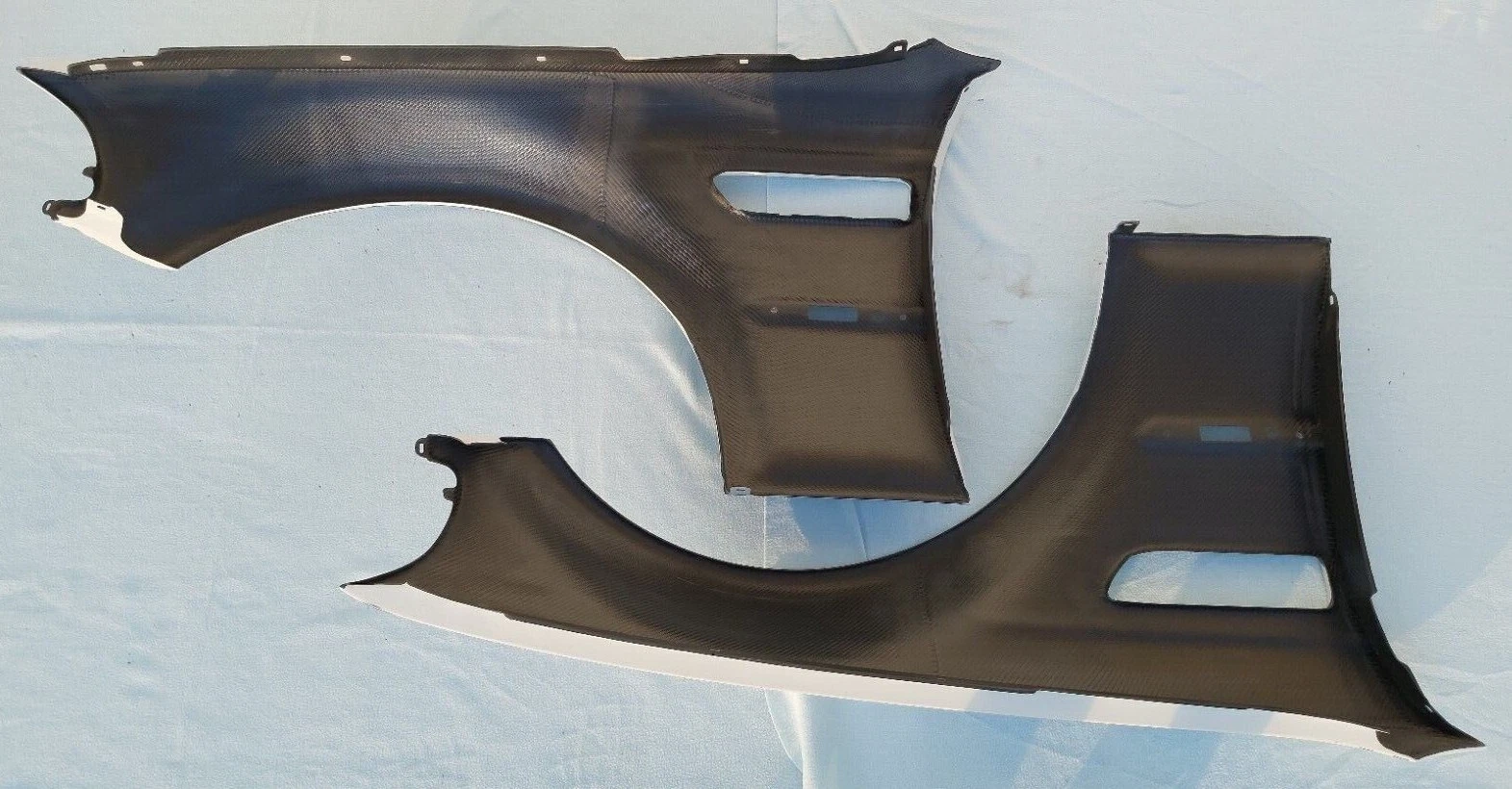 REAL CARBON FENDERS FOR BMW E46 M3, BRAND NEW, MADE IN GERMANY