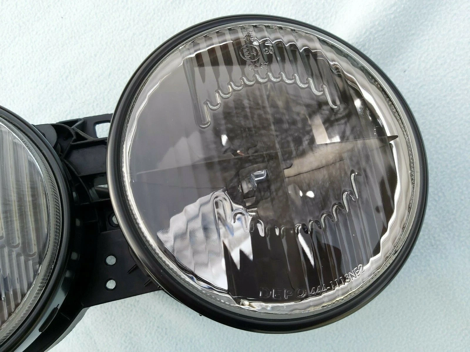 BLACK HEADLIGHTS for BMW E30 M3. EURO STYLE HEADLIGHTS SMILEYS.