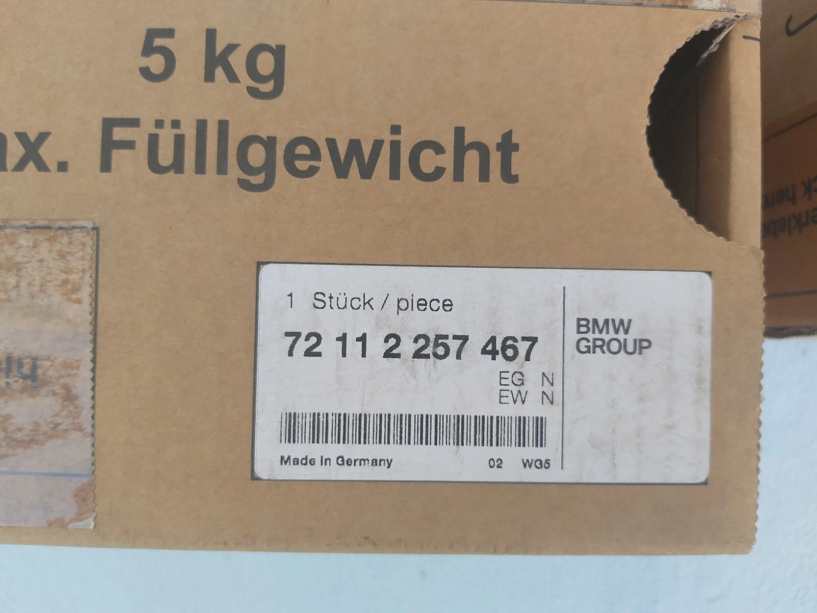 GENUINE BMW E36 RED MOTORSPORT UPPER REAR BELTS (LEFT + RIGHT)