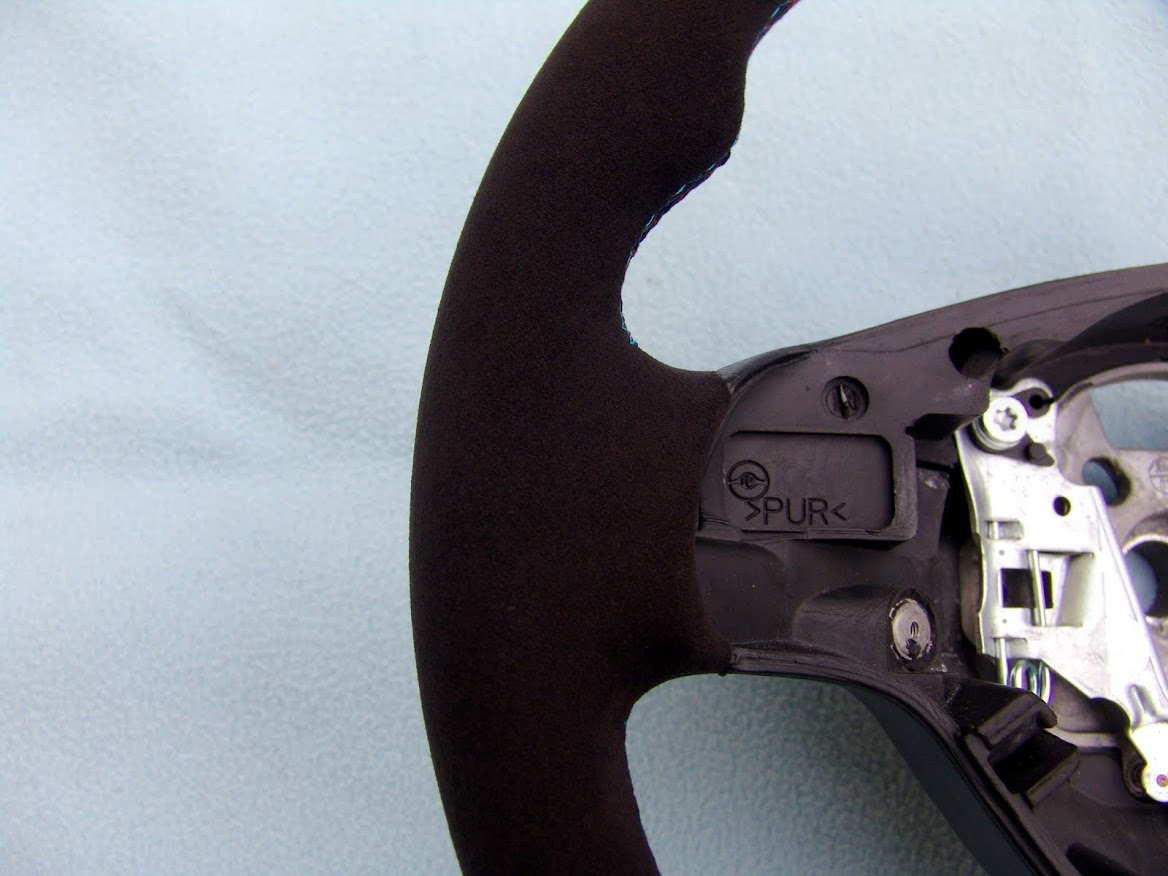 BMW M TECHNIC STEERING WHEEL, NEW ALCANTARA, 3 COLOR STITCHING, E39 M5, E46 M3