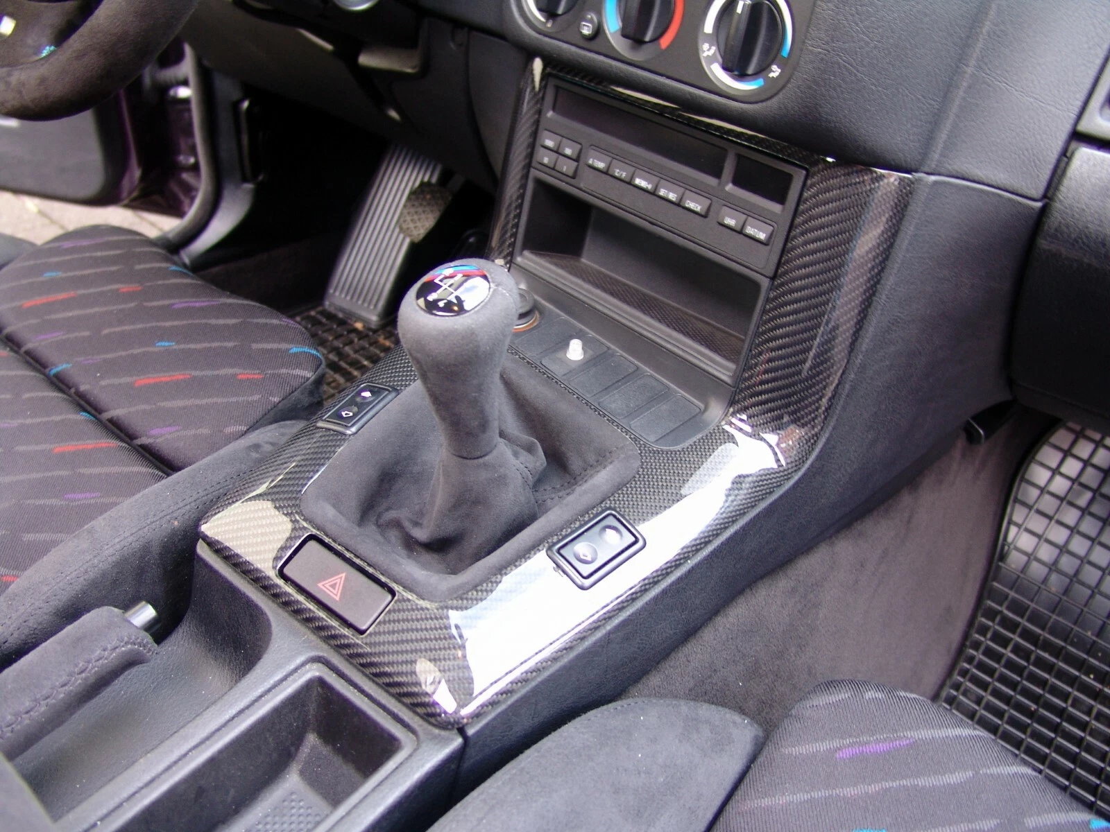 BMW E36 M3 Real Carbon Center Console