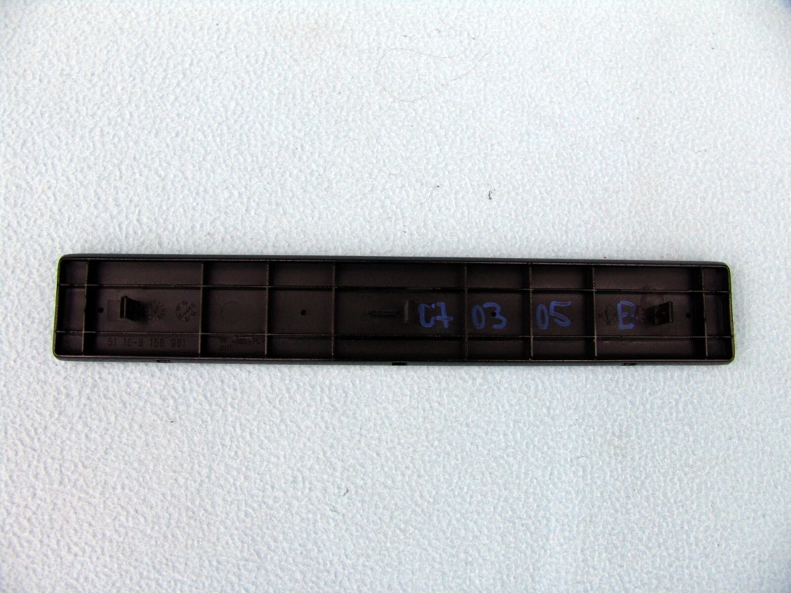 BMW E36 M3 Real Carbon glove box trim