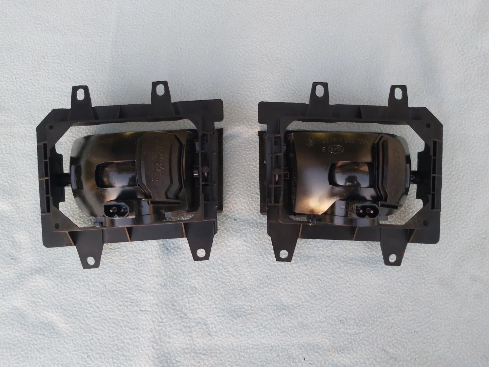 BMW E30 CLEAR EURO FOGLIGHTS, ORIGINAL ZKW, BRAND NEW. 63171385945 + 63171385946