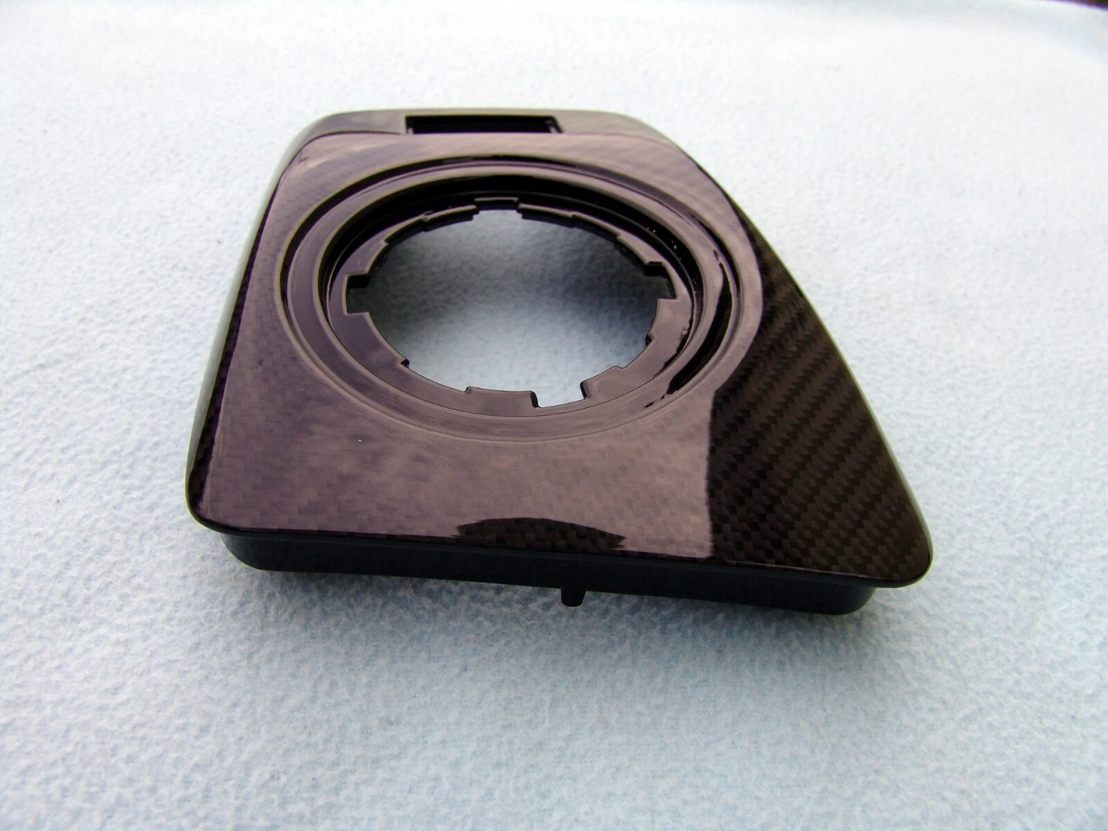 BMW E46 M3 SMG Storage Partition Cover – Real Carbon Fiber