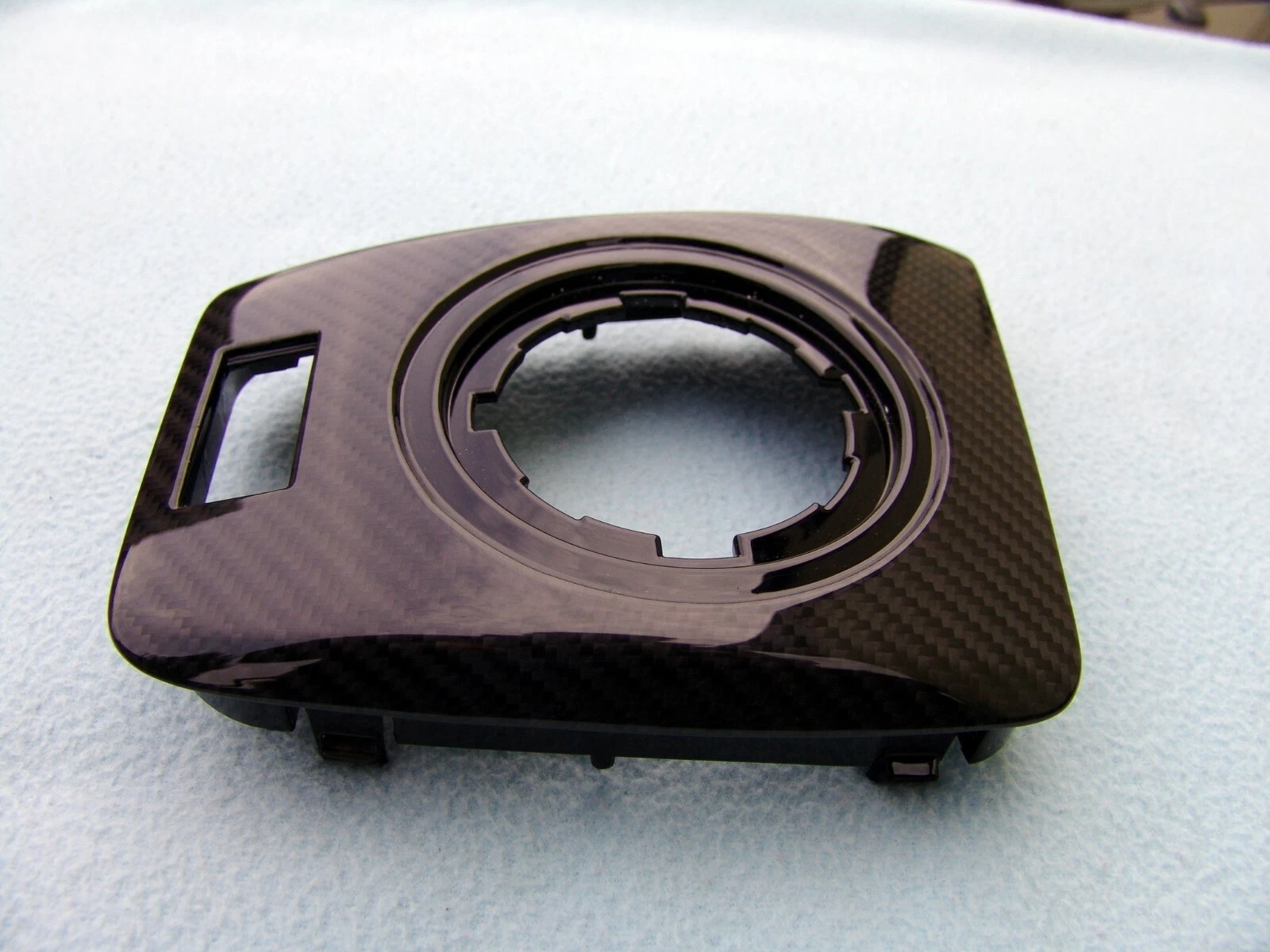 BMW E46 M3 SMG Storage Partition Cover – Real Carbon Fiber