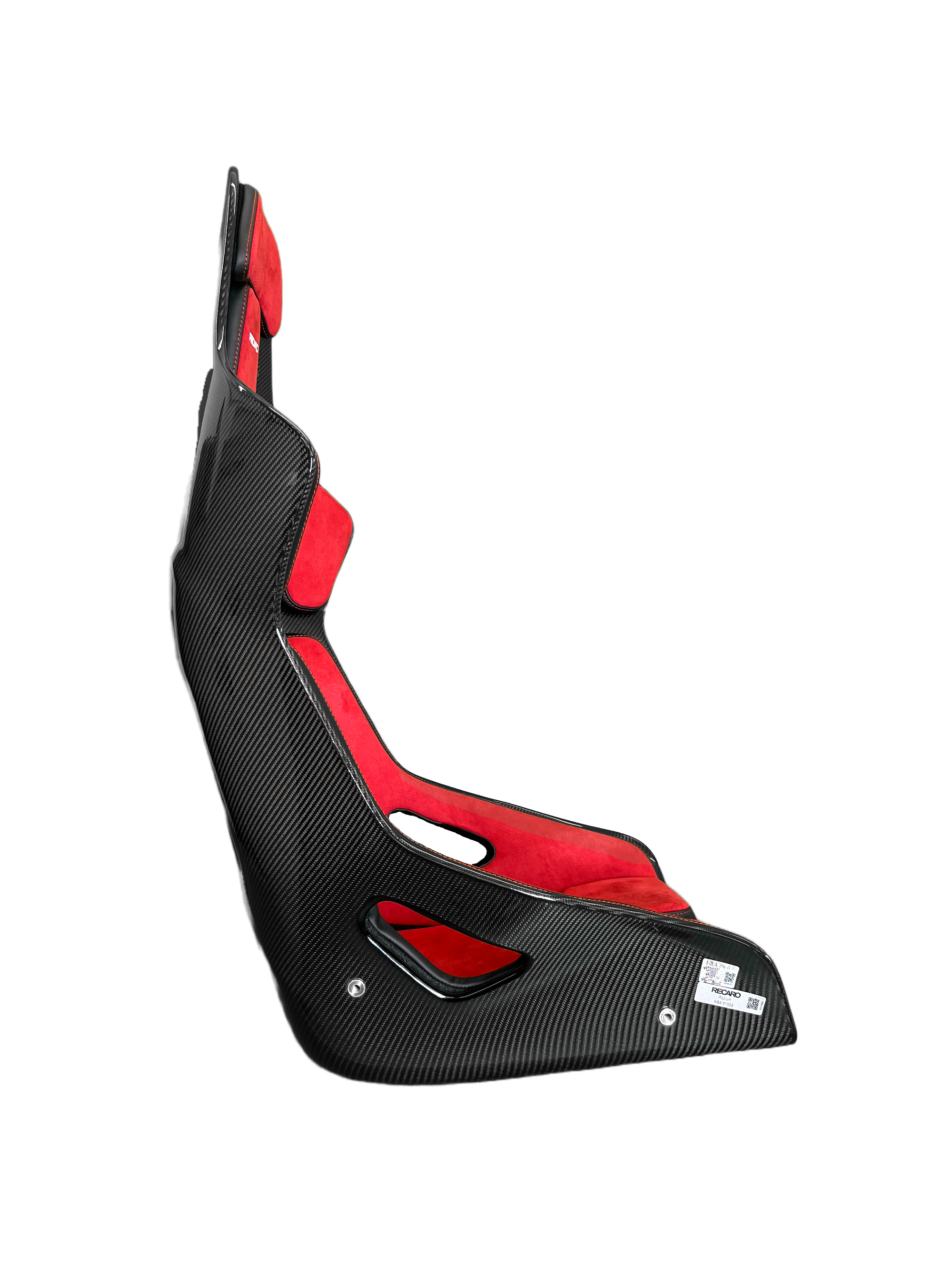 Recaro Podium CF Alcantara Red / Leather Black