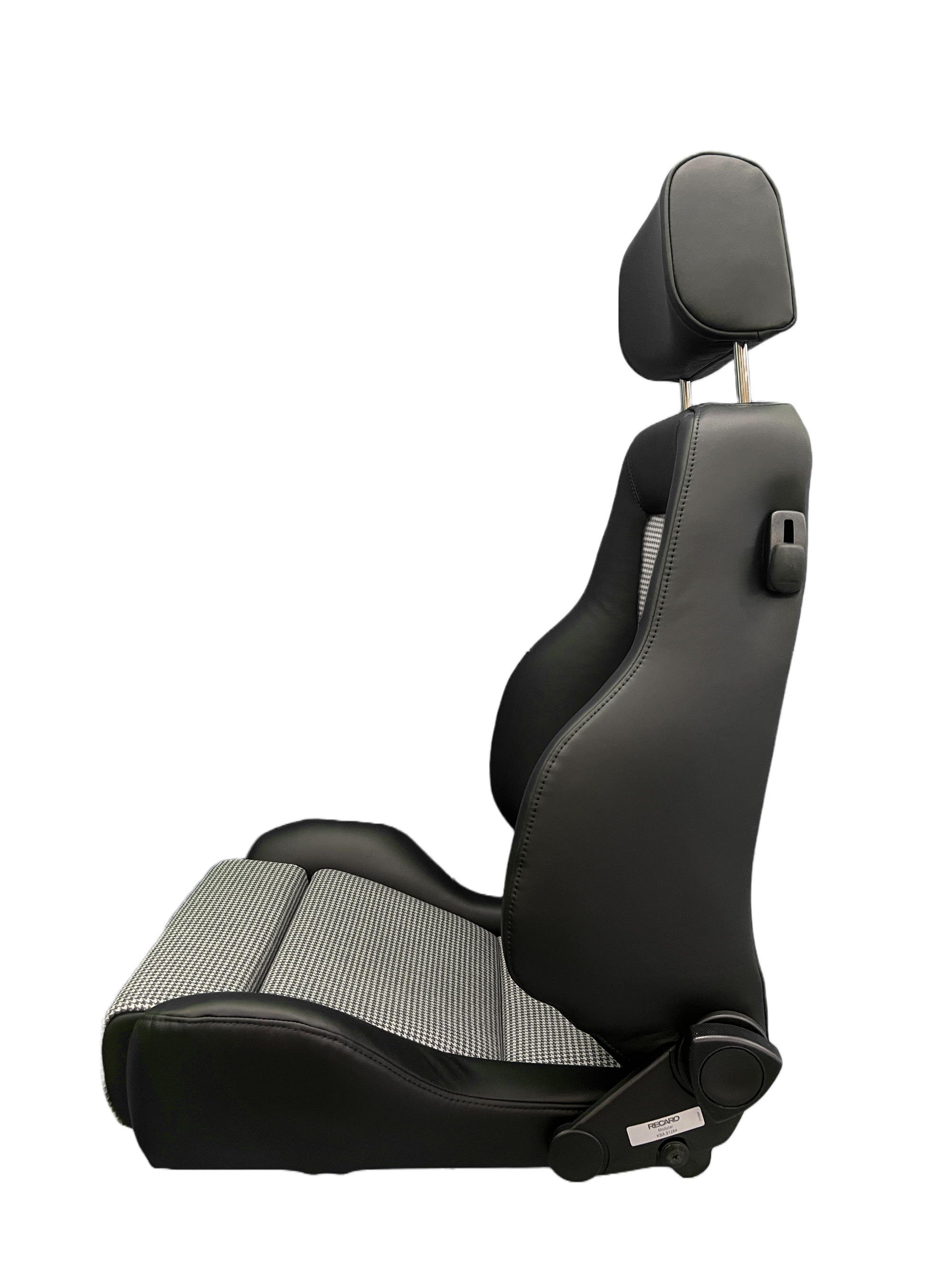 Recaro LS Classic Line E30 Leather Black / Houndstooth