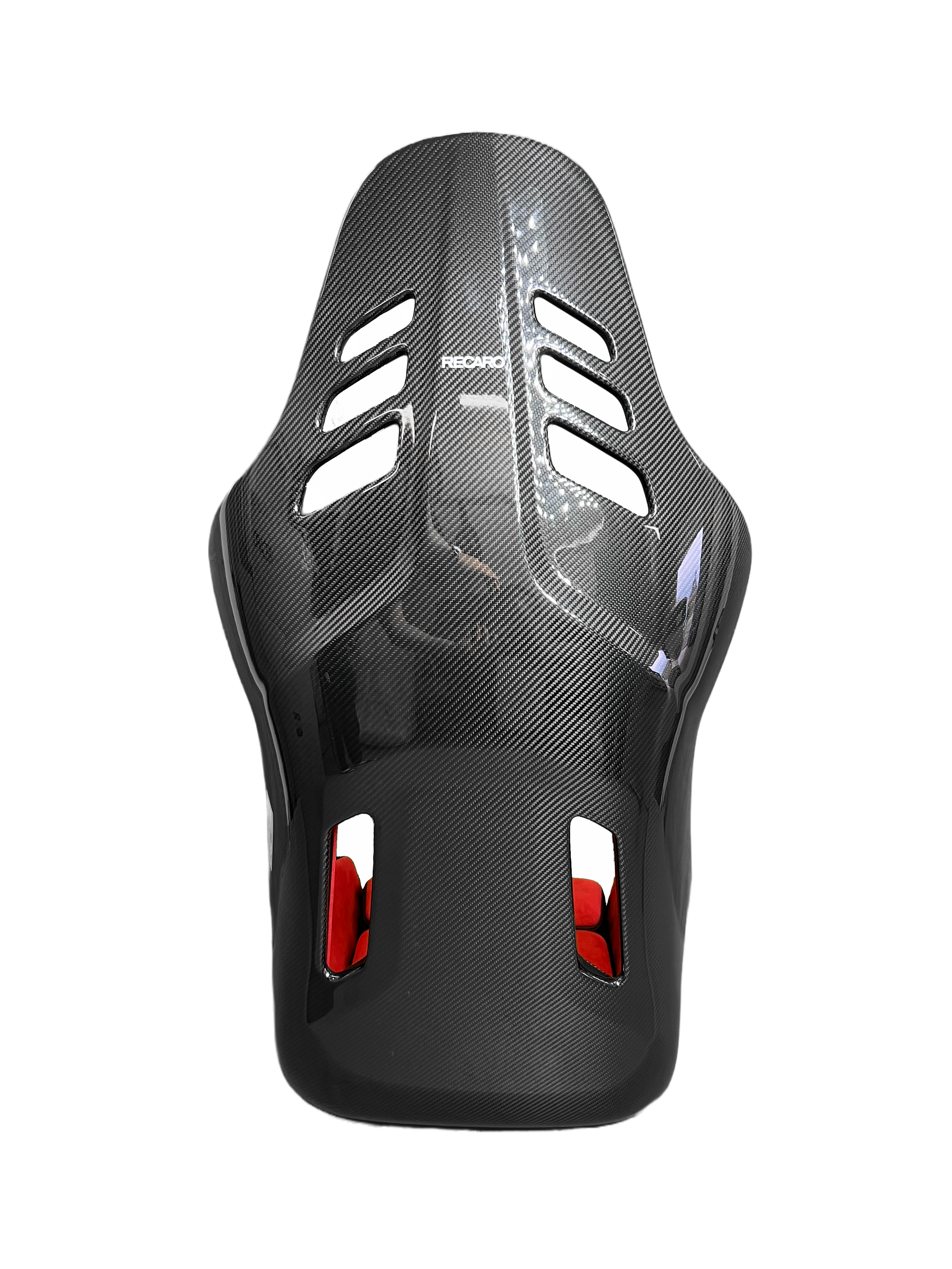 Recaro Podium CF Alcantara Red / Leather Black