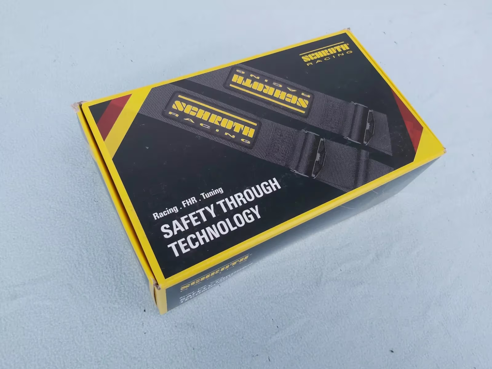 SCHROTH PROFI II-FE BELT, RED, SCREW, LEFT ,NEW 20270