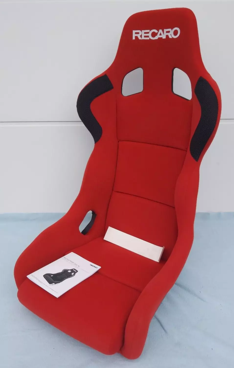 Recaro Profi SPG XL Perlonvelours Red 070.86.0518