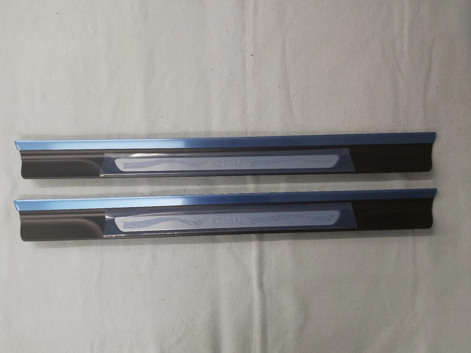 GENUINE BMW E46 M3 CSL DOOR SILLS /STEPS, BRAND NEW 51477895573 and 51477895574