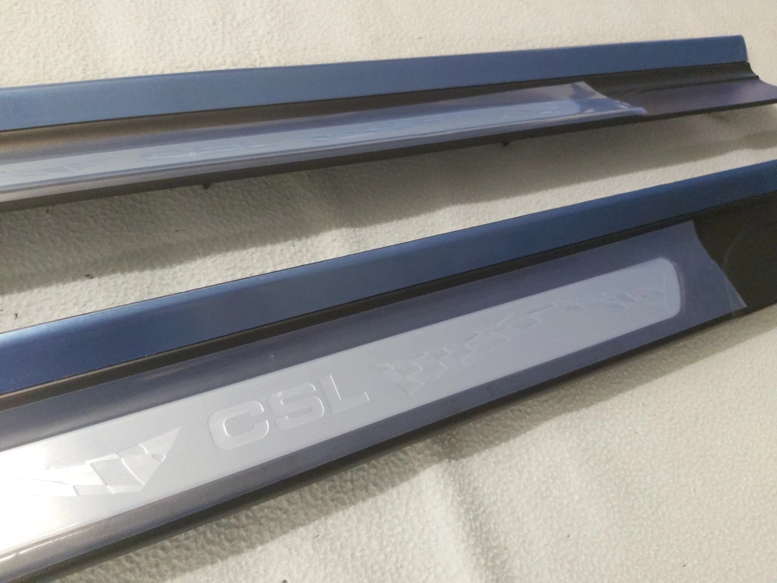 GENUINE BMW E46 M3 CSL DOOR SILLS /STEPS, BRAND NEW 51477895573 and 51477895574