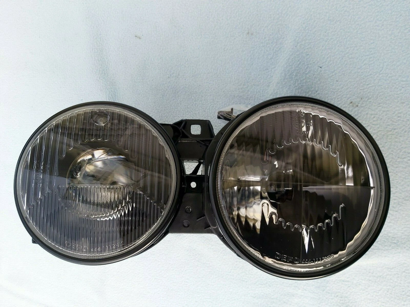 BLACK HEADLIGHTS for BMW E30 M3. EURO STYLE HEADLIGHTS SMILEYS.