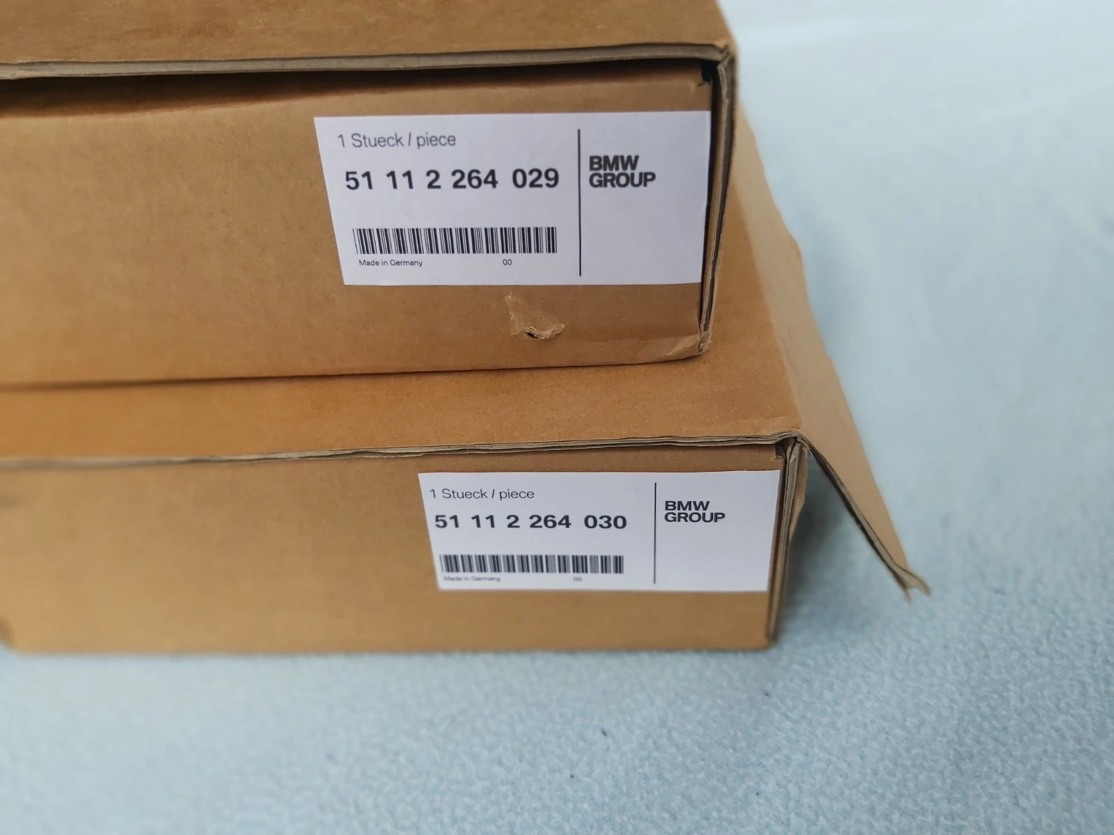 BMW OEM E36 M3 GT FRONT CORNER SPLITTERS. BRAND NEW, 51112264029 + 51112264030