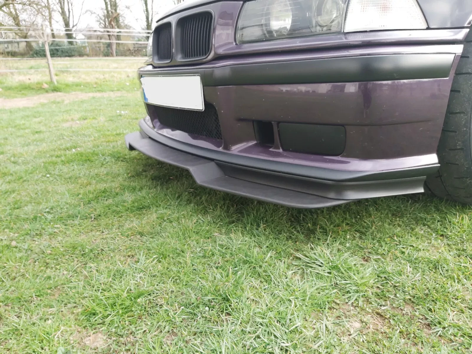 BMW OEM E36 M3 GT FRONT CORNER SPLITTERS. BRAND NEW, 51112264029 + 51112264030