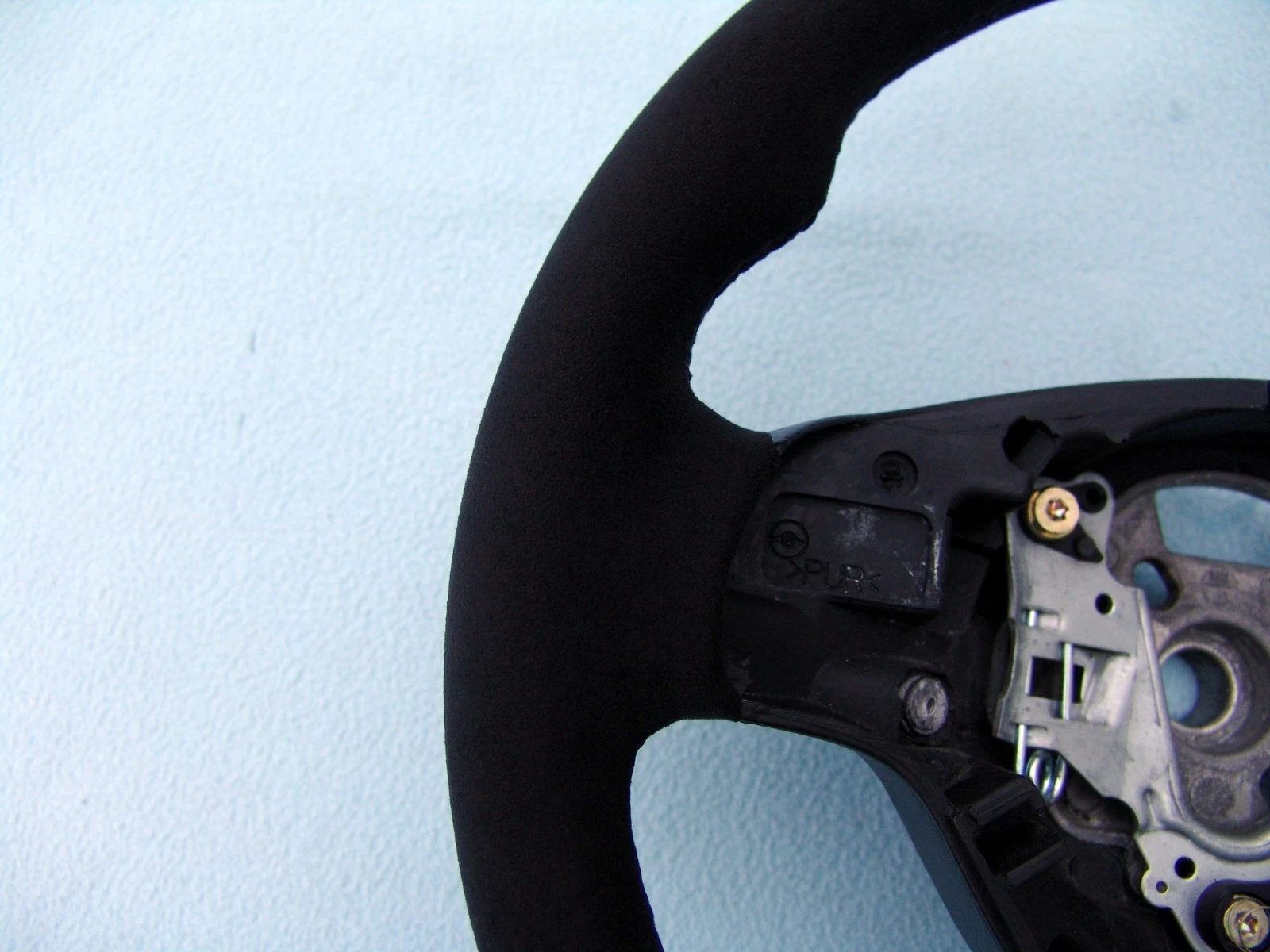 BMW M Technic steering wheel E39, E46, Alcantara + Cinnamon top center stripe