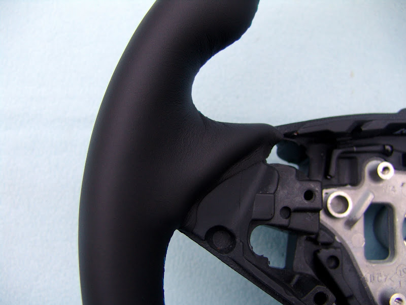 BMW E60, E61 M5, E63, E64 M6 SMG M TECHNIC STEERING WHEEL, NEW NAPPA LEATHER