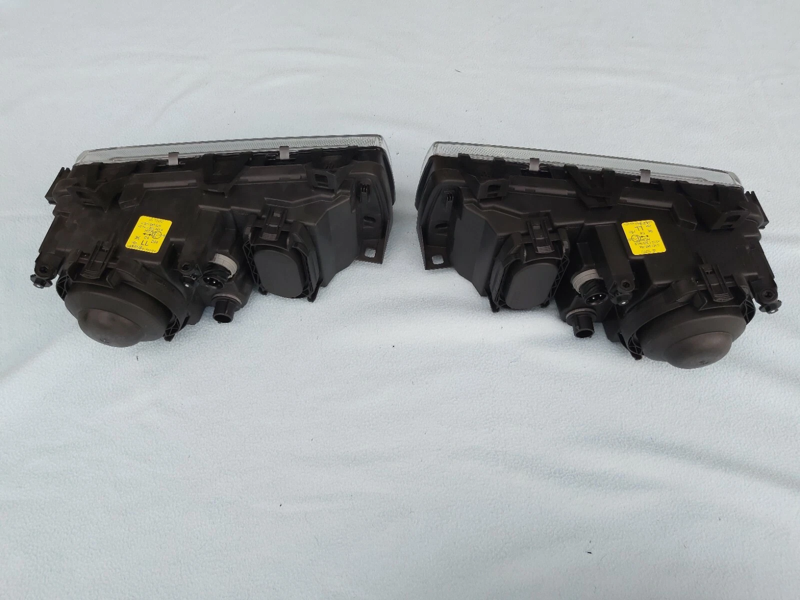 BMW E36 M3 GT YELLOW BOSCH EURO ELLIPSOID HEADLIGHTS w. NEW LENSES, ORIGINAL BMW