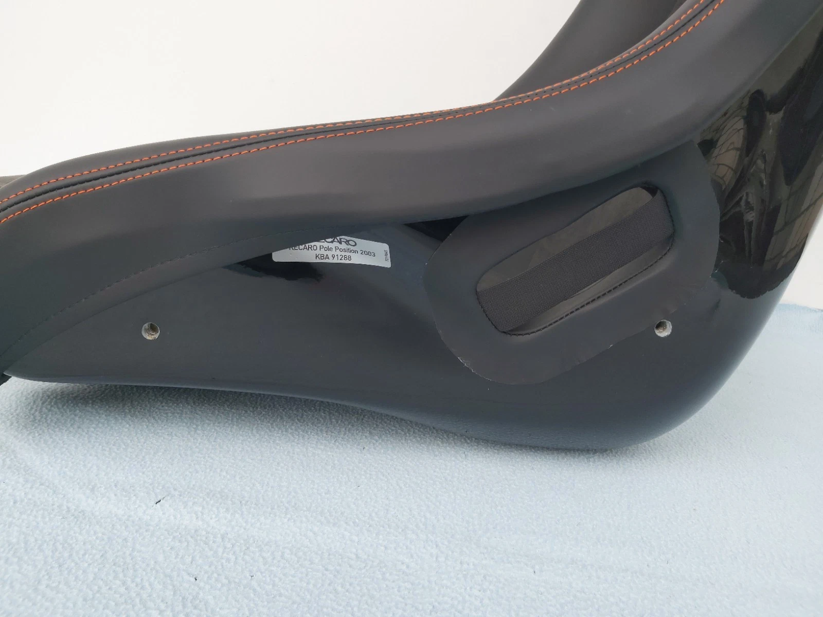 AUTHENTIC RECARO POLE POSITION ABE SEAT – CUSTOM UPHOLSTERED