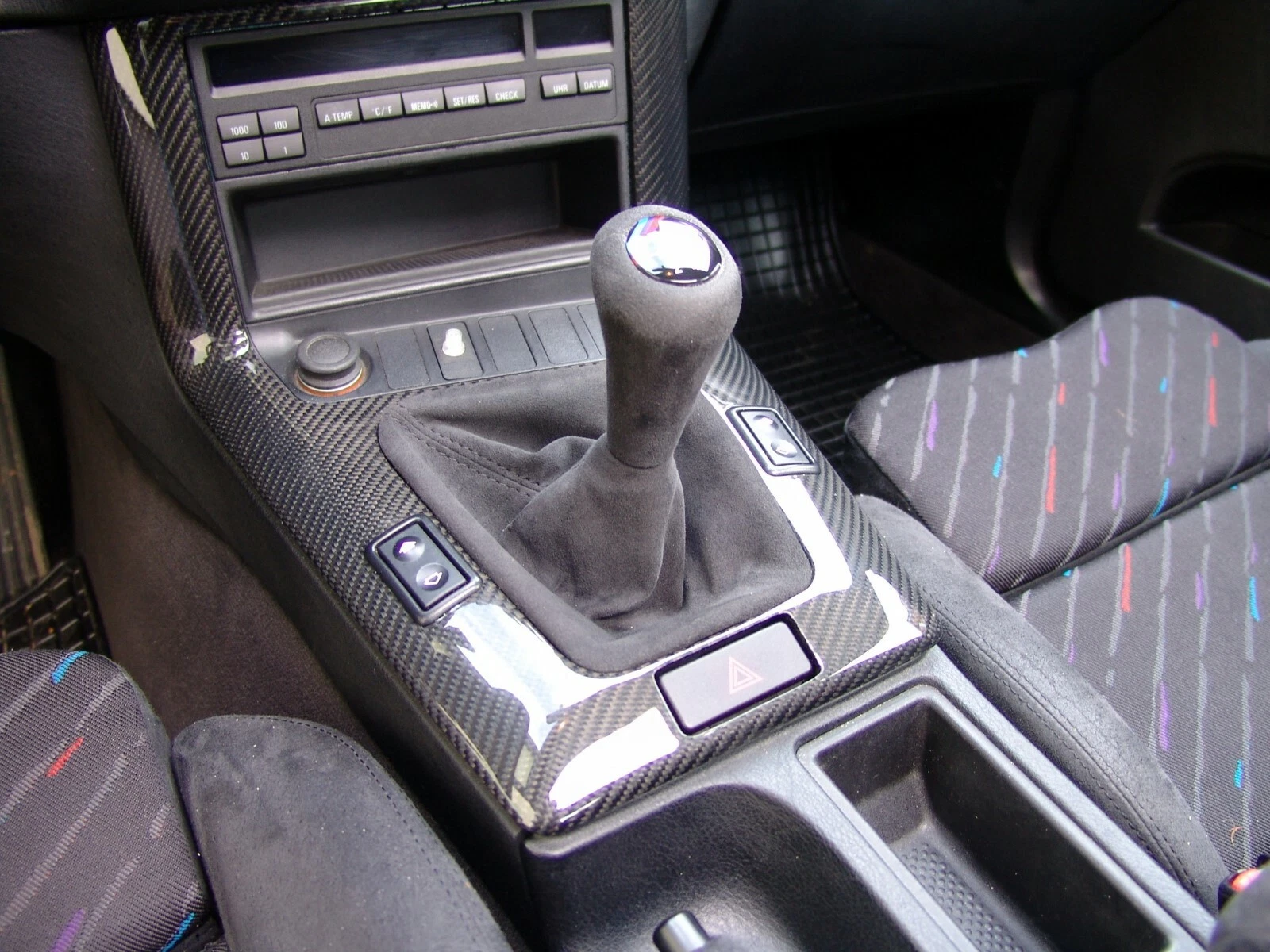 BMW E36 M3 Real Carbon Center Console