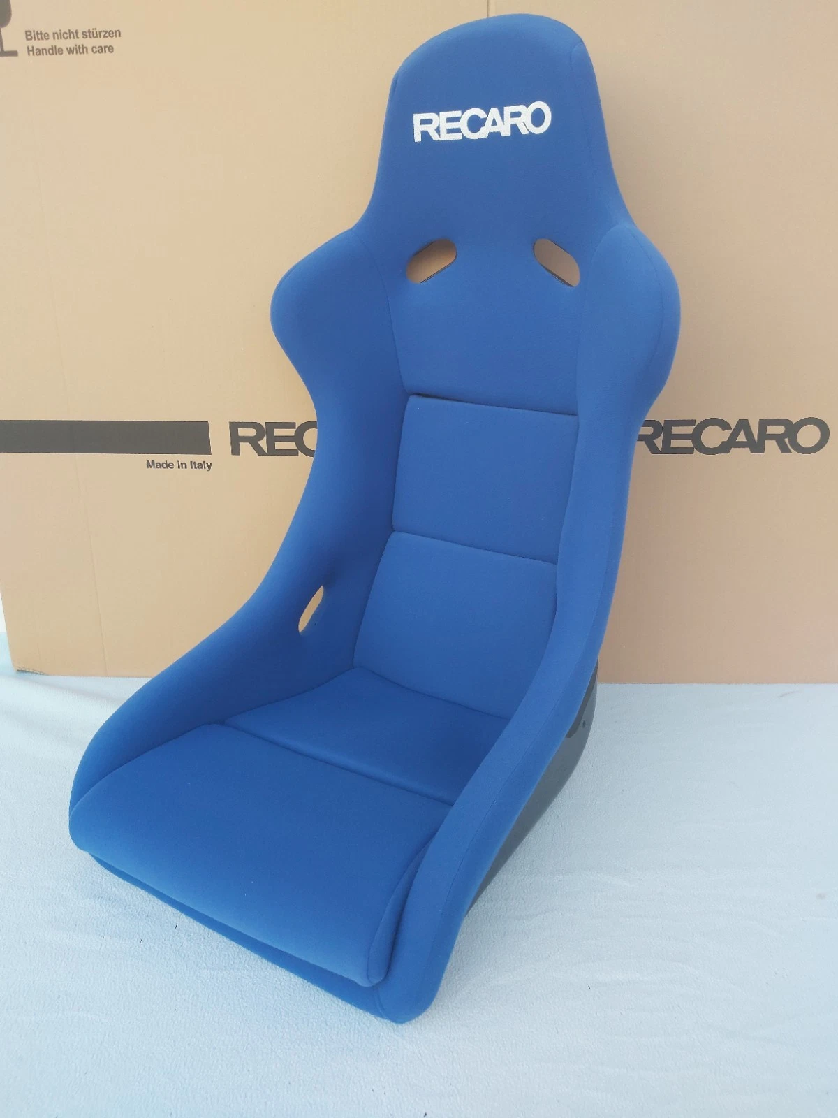 Recaro Pole Position N.G. (FIA) Perlonvelours Blue 070.98.0623