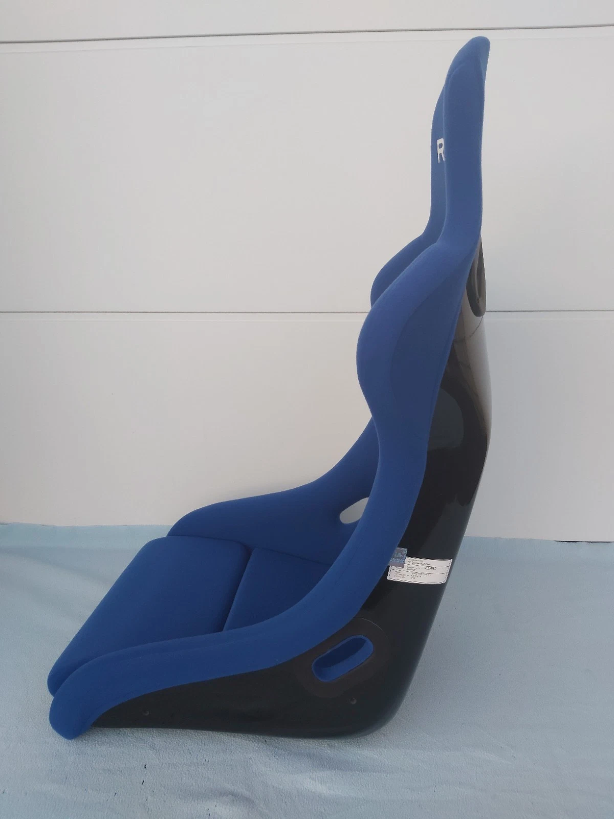 Recaro Pole Position N.G. (FIA) Perlonvelours Blue 070.98.0623